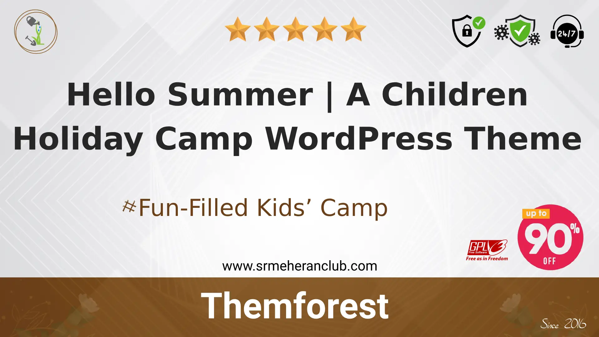Hello Summer | A Children Holiday Camp WordPress Theme — Product by Themeforest