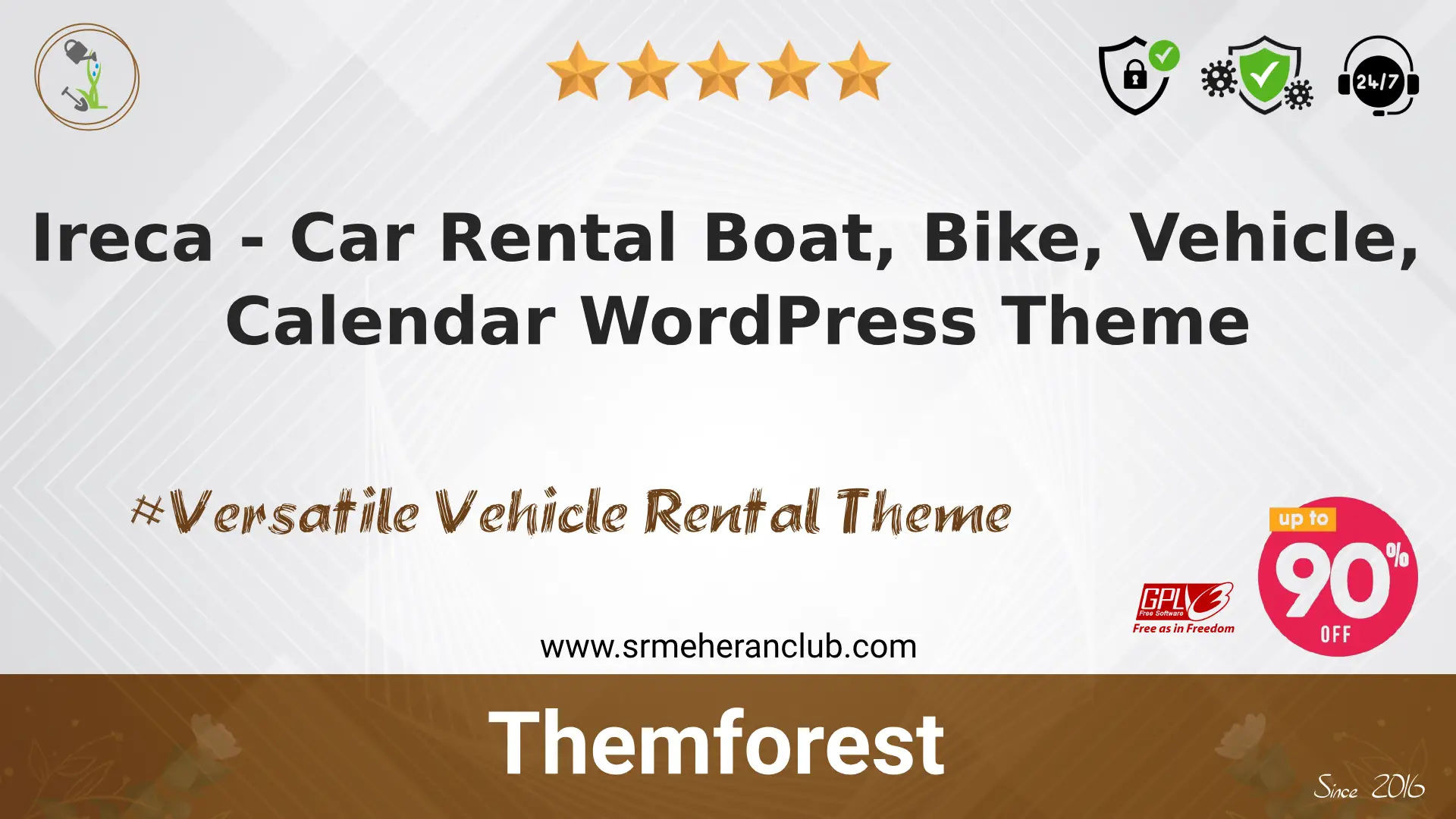 Ireca – Car Rental Boat, Bike, Vehicle, Calendar WordPress Theme — Theme by Themeforest