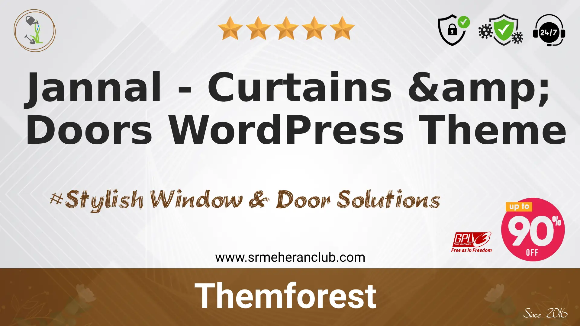 Jannal – Curtains & Doors WordPress Theme — Theme by Themeforest