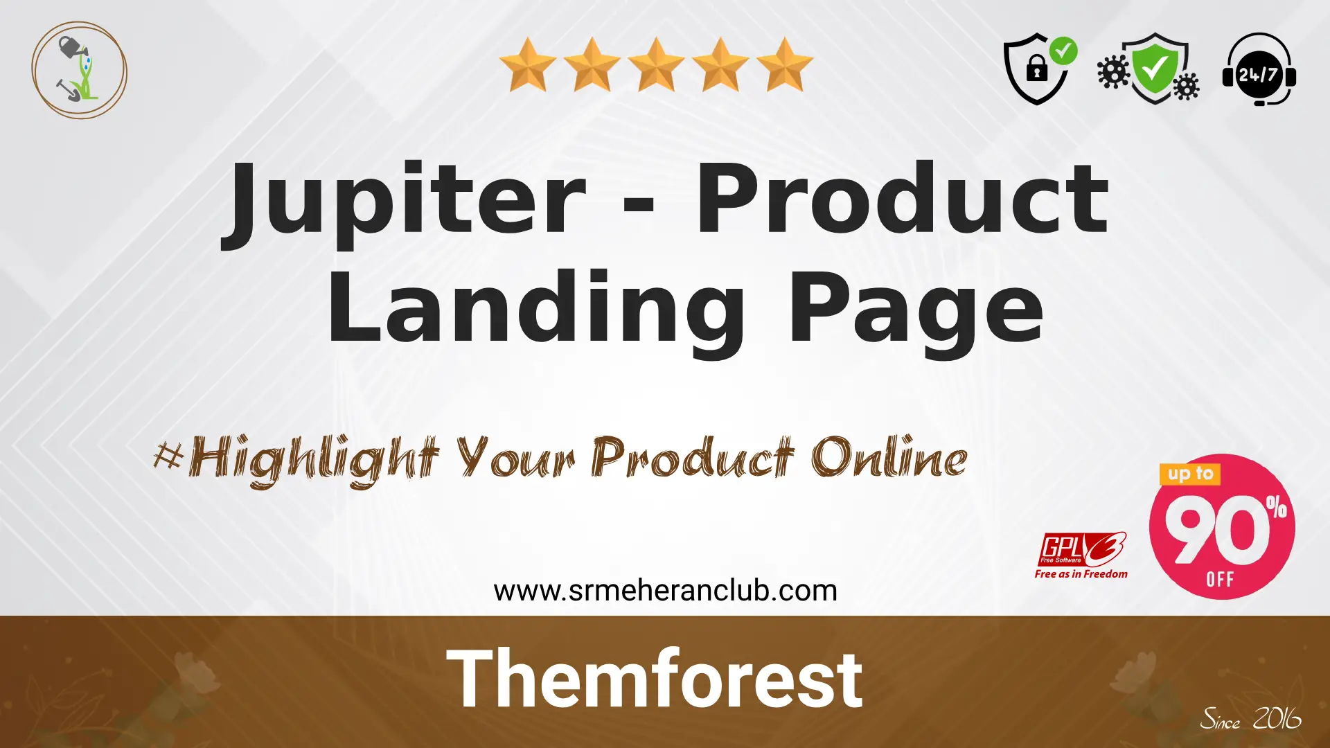 Jupiter – Product Landing Page — Theme by Themeforest
