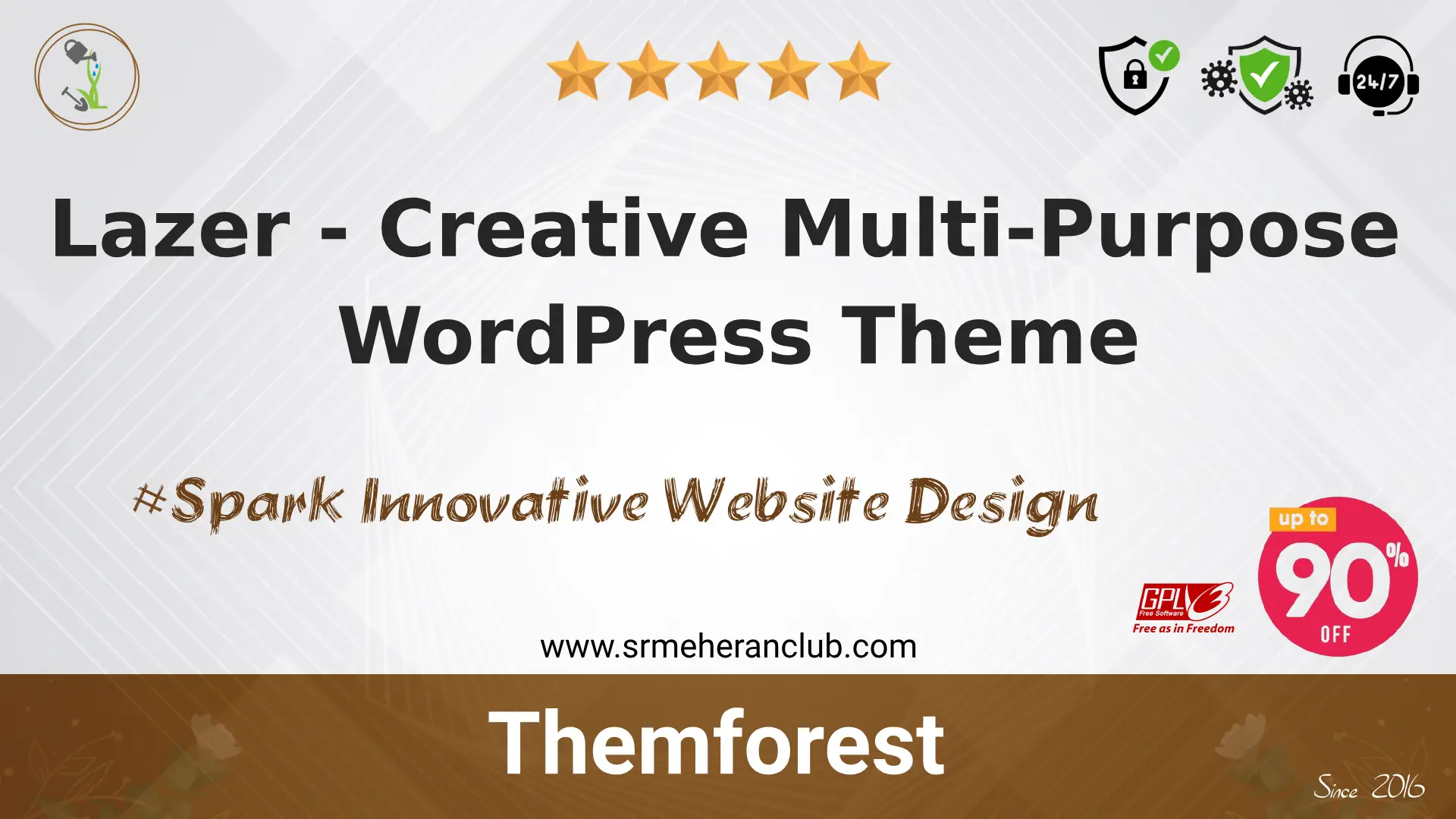 Lazer – Creative Multi-Purpose WordPress Theme — Theme by Themeforest