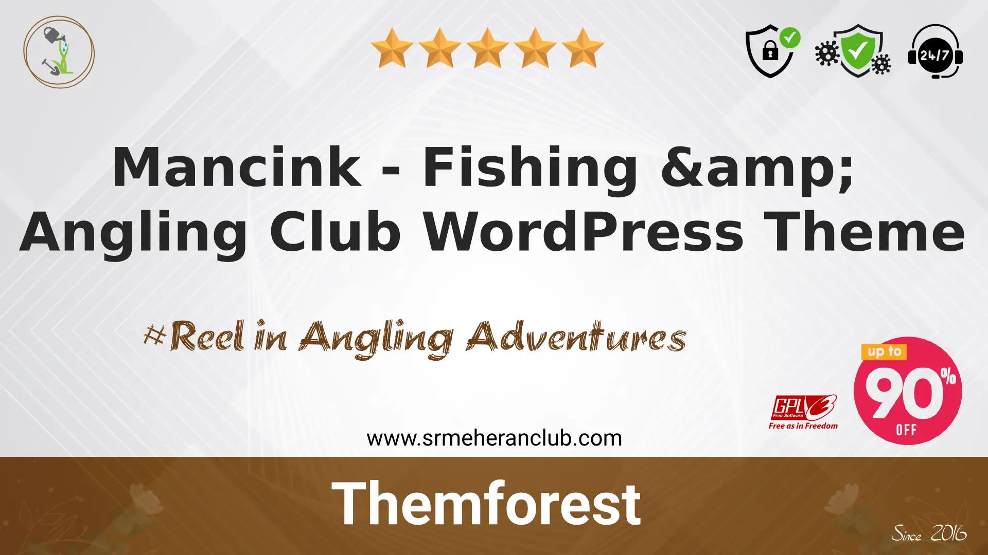 Mancink – Fishing & Angling Club WordPress Theme — Theme by Themeforest