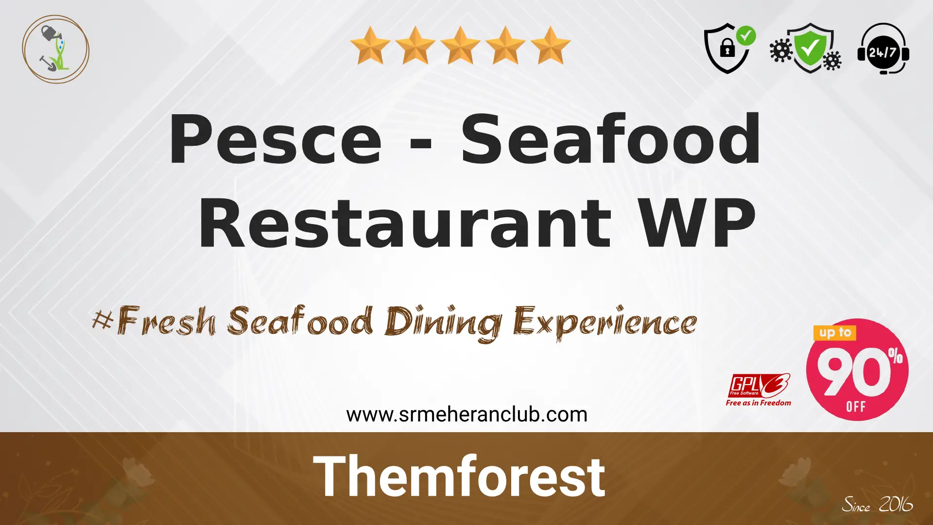Pesce – Seafood Restaurant WP — Theme by Themeforest