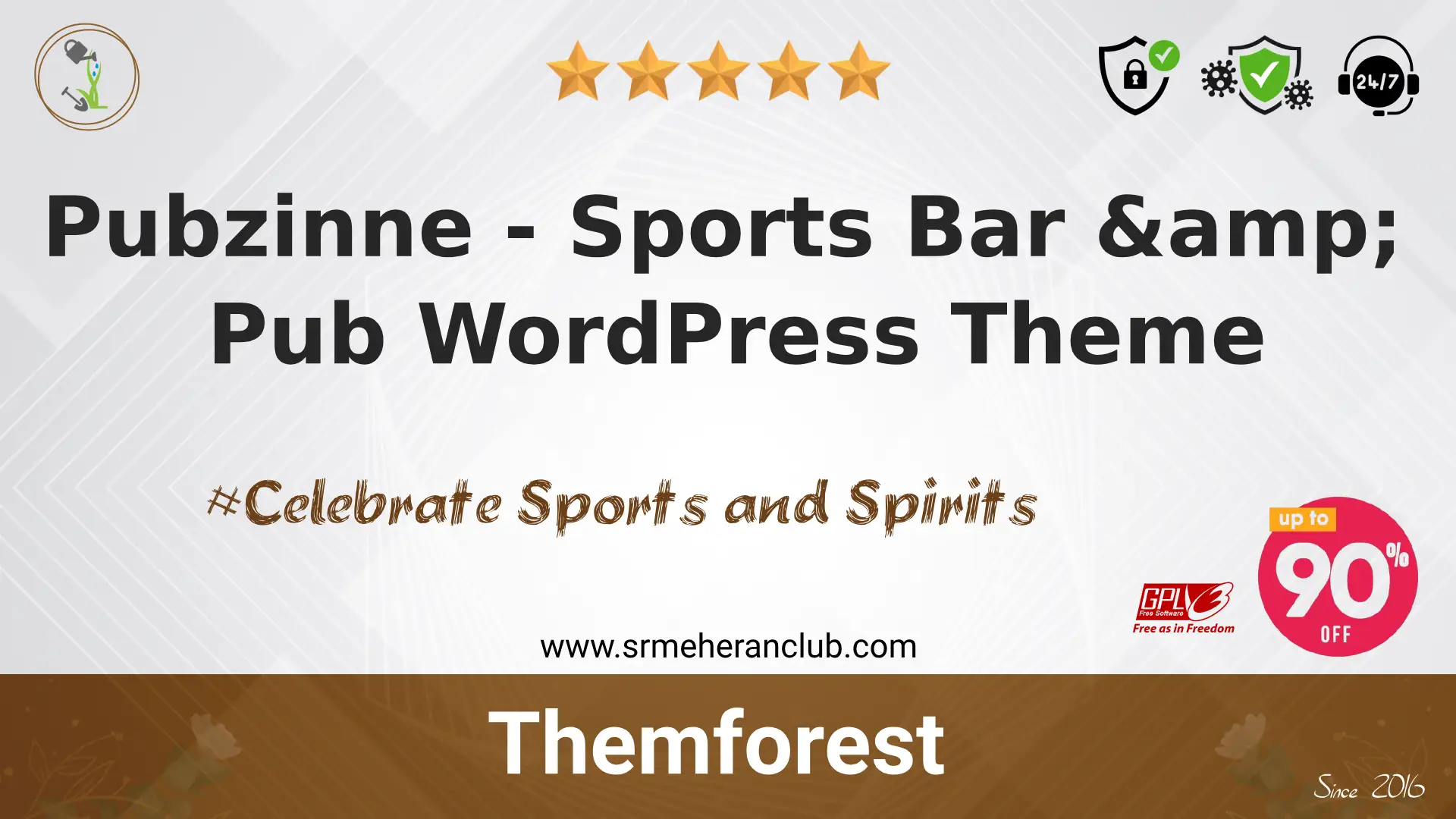 Pubzinne – Sports Bar & Pub WordPress Theme — Theme by Themeforest
