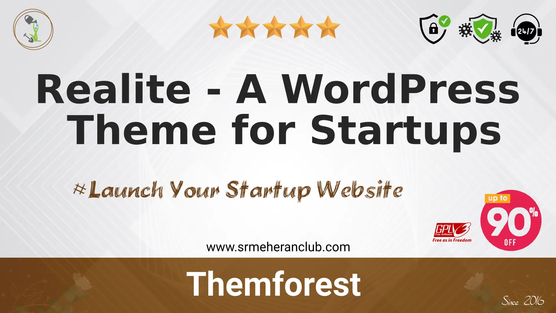 Realite – A WordPress Theme for Startups — Theme by Themeforest