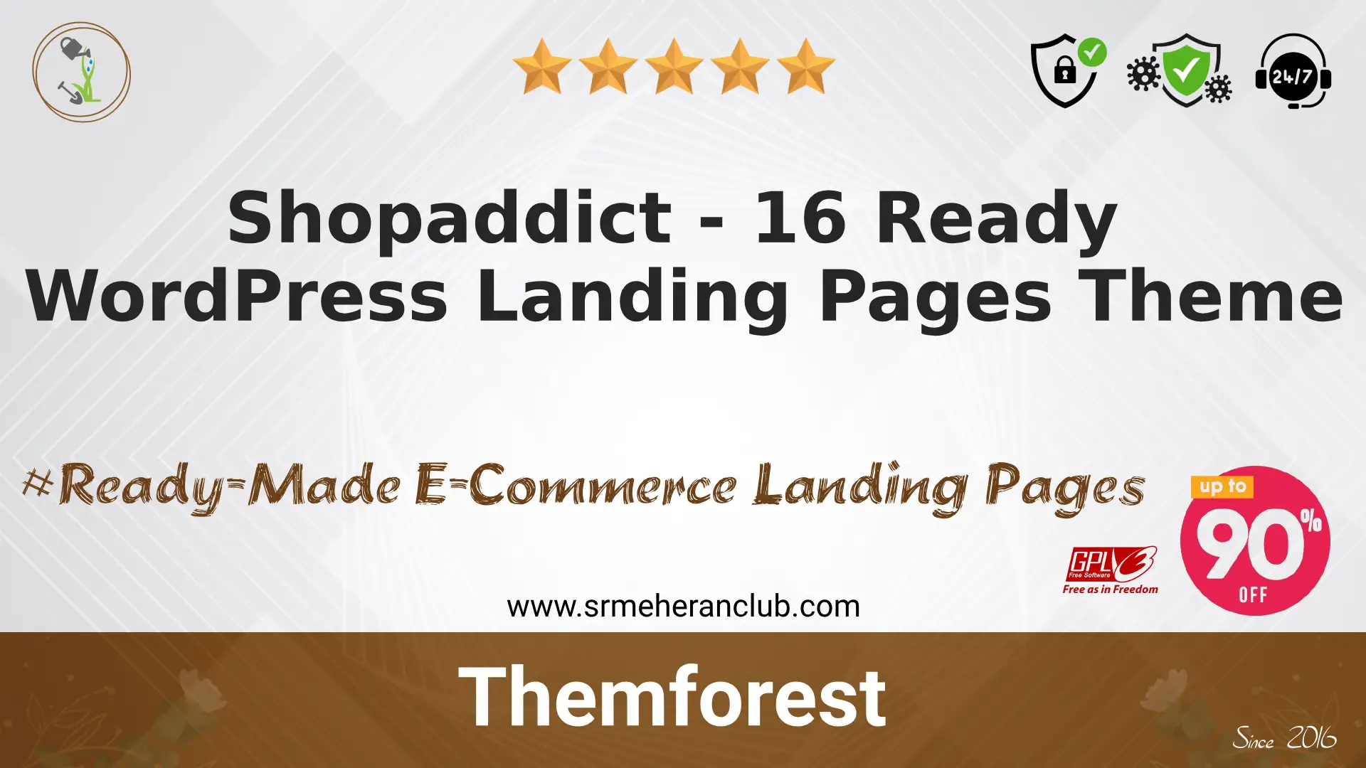 Shopaddict – 16 Ready WordPress Landing Pages Theme — Theme by Themeforest
