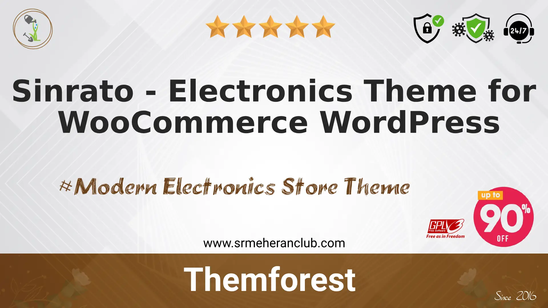 Sinrato – Electronics Theme for WooCommerce WordPress — Theme by Themeforest