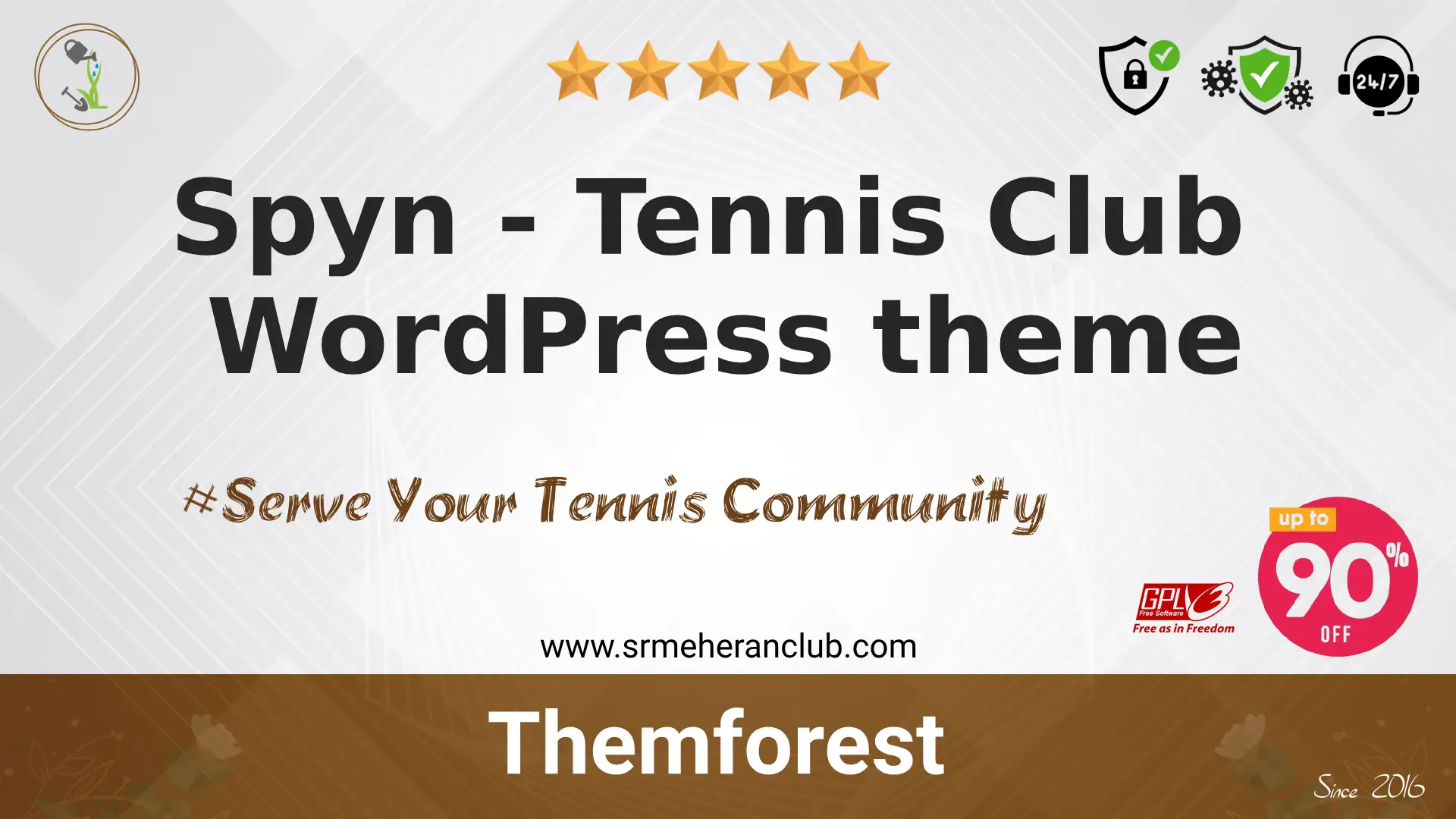 Spyn – Tennis Club WordPress theme — Theme by Themeforest