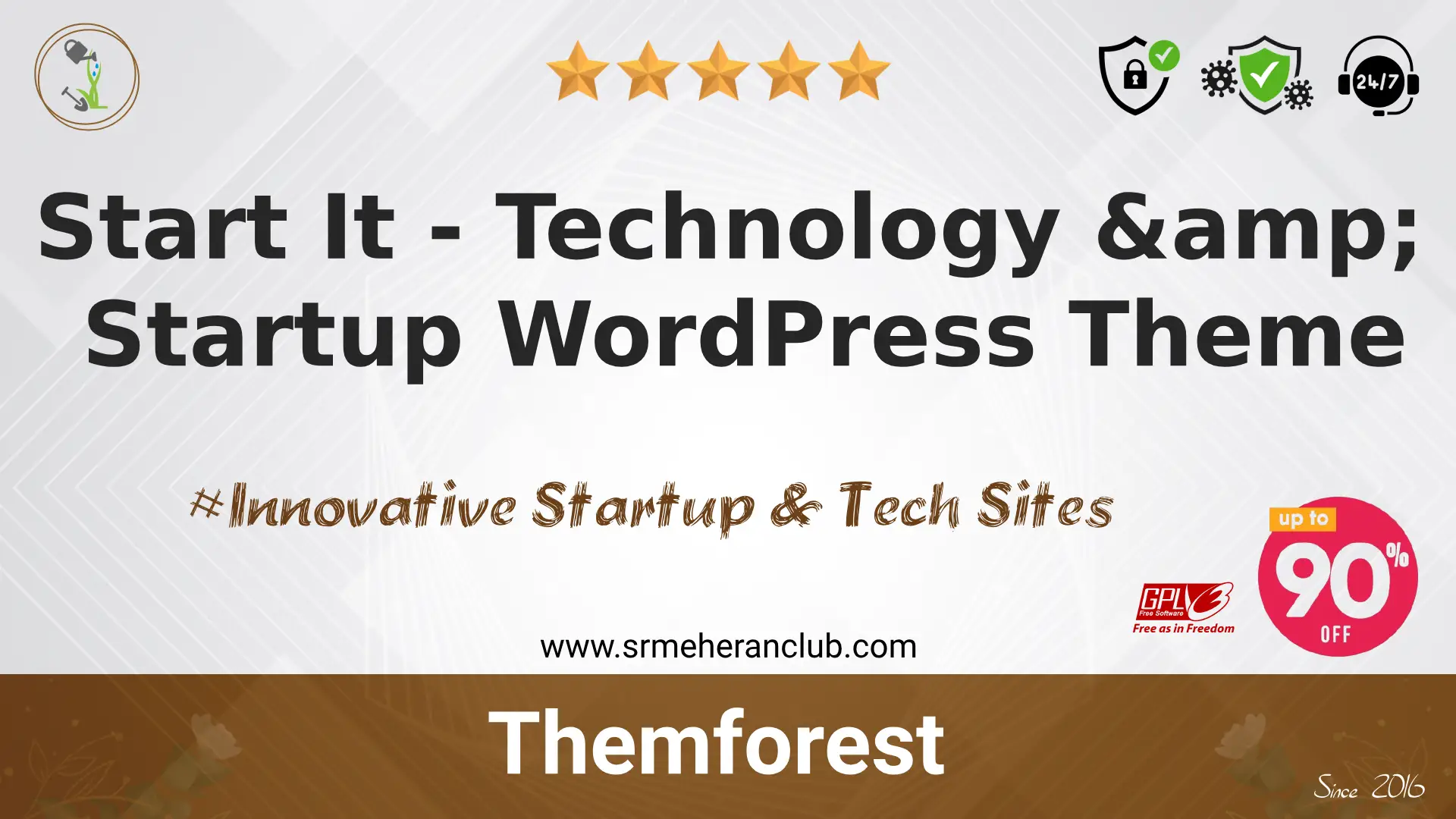 Start It – Technology & Startup WordPress Theme — Theme by Themeforest
