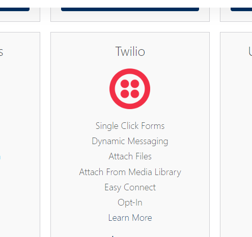 WS Form PRO – Twilio