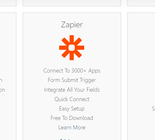 WS Form PRO – Zapier