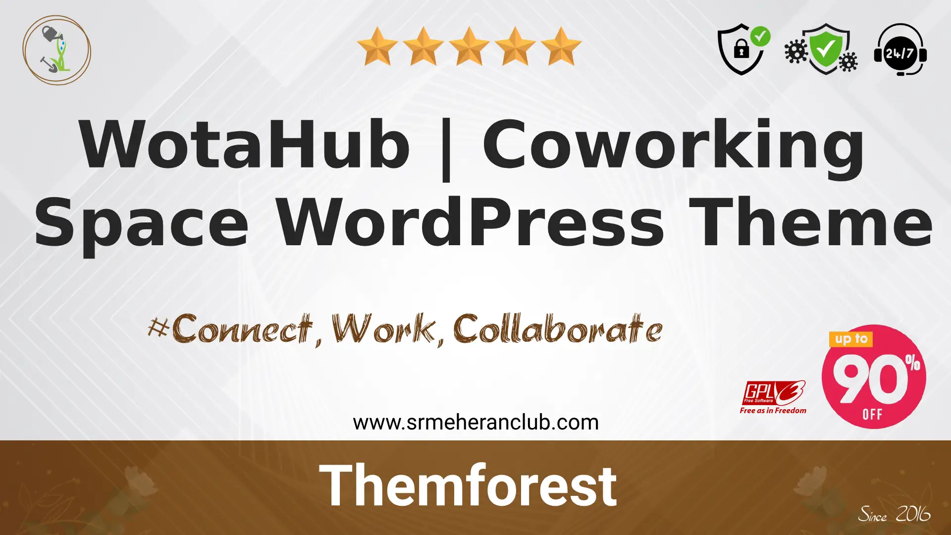 WotaHub | Coworking Space WordPress Theme — Theme by Themeforest