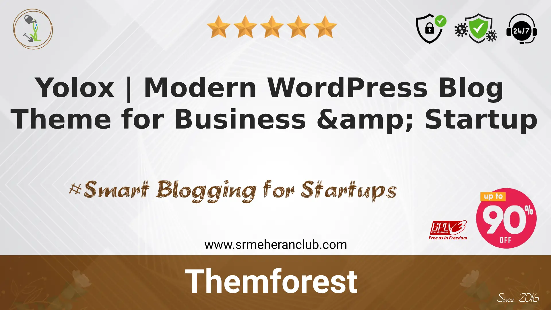 Yolox | Modern WordPress Blog Theme for Business & Startup — Theme by Themeforest