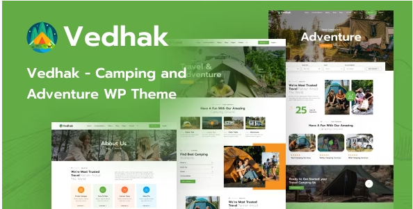 Vedhak - Camping and Adventure WordPress Theme
