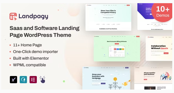 Landpagy - Multipurpose Landing page WordPress Theme