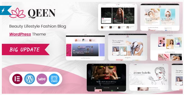 Qeen - Fashion Lifestyle Blog WordPress Theme