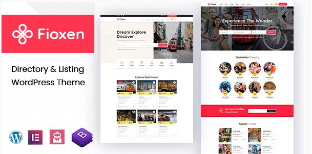 Fioxen - Directory Listing WordPress Theme
