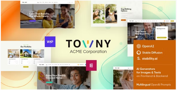 Towny - Outdoor & Home Services WordPress Theme