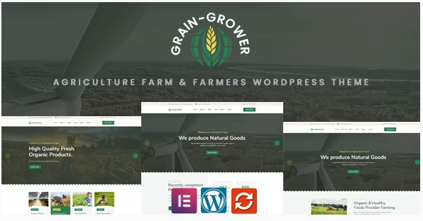 Graingrower – Agriculture Farming WordPress Theme