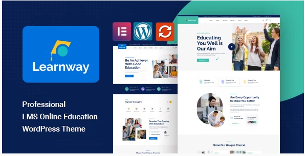 Learnway - Professional LMS Online Education Course WordPress Theme