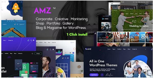 AMZ - All in One Creative WordPress Theme