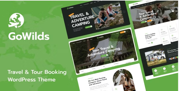 Gowilds - Travel & Tour Booking WordPress Theme