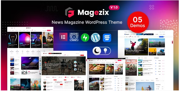 Magezix - Newspaper & Magazine WordPress Theme