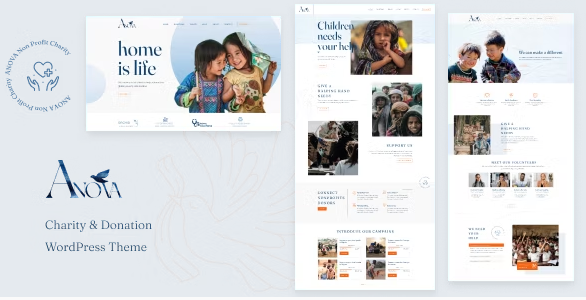Product Image - Anova – Charity & Donation WordPress Theme