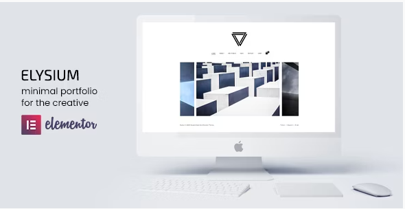 Product Image - Elysium – Minimal WordPress Portfolio Theme