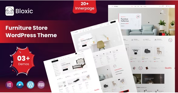 Bloxic - Furniture Store WooCommerce Theme
