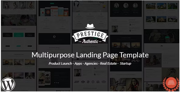 Prestige - Multi Purpose WordPress Landing Pages