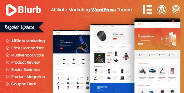 Product Image - Blurb – Affiliate Marketing WordPress Theme
