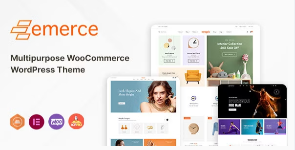 Emerce - Sports and Fashion WooCommerce WordPress Theme