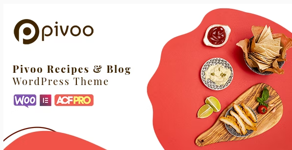 Product Image - Pivoo – Food & Recipe Blog WordPress Theme 1.2