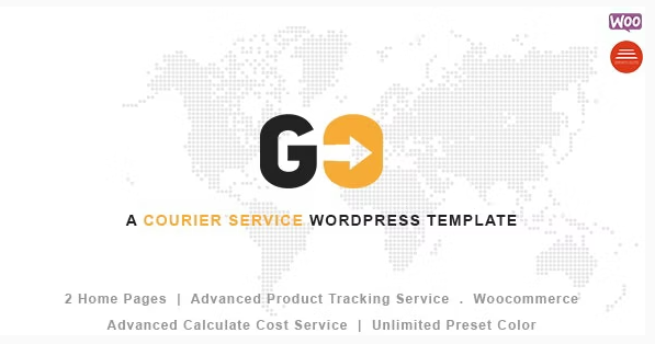 Product Image - GO Courier– Delivery Transport WordPress Theme