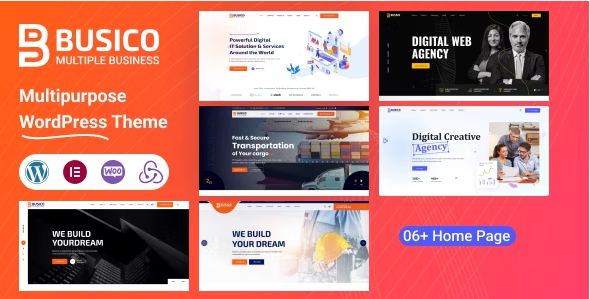 Busico – Multipurpose Business & Technology WordPress Theme