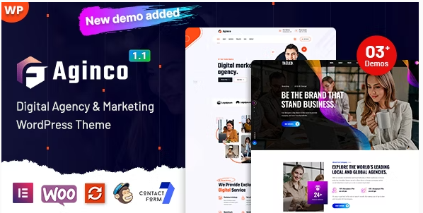 Aginco - Digital Agency WordPress Theme