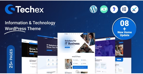 Product Image - Techex – IT Solutions & Technology WordPress Theme