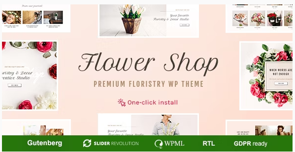 Product Image - Flower Shop – Decoration Store and Floristic WordPress Theme