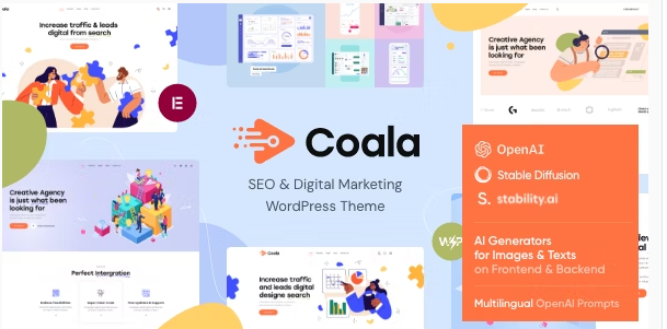 Product Image - Coala – SEO & Digital Marketing WordPress Theme