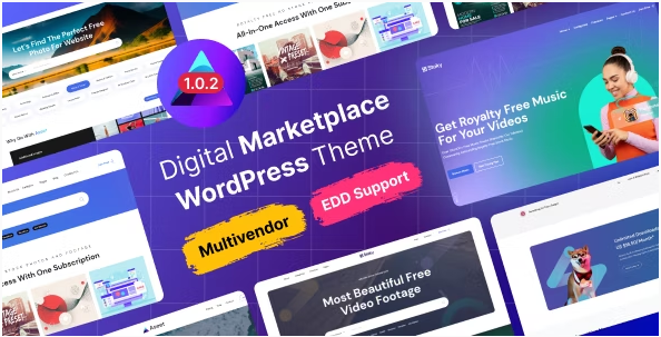 Product Image - Aseet – Digital Marketplace WordPress Theme