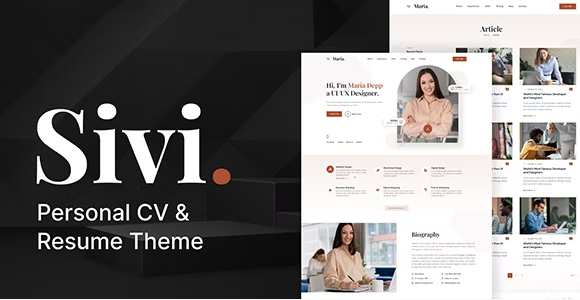 Sivi - Personal CV/Resume Theme