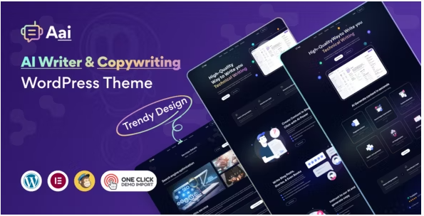 Aai - AI Writer & AI Copywriting Landing Page Theme