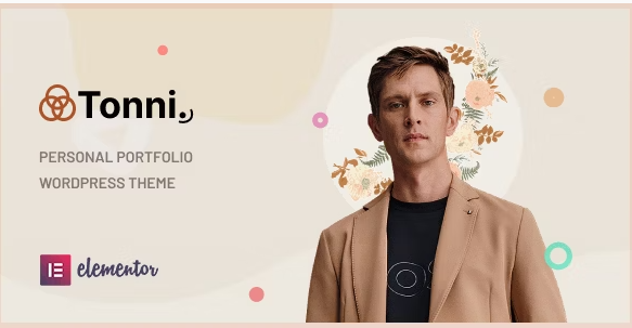 Tonni - Personal Portfolio WordPress Theme