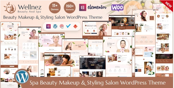 Product Image - Wellnez – Beauty Spa & Wellness Salon WordPress Theme Product Image - Wellnez – Beauty Spa & Wellness Salon WordPress Theme