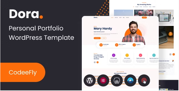 Dora – Personal Portfolio WordPress Theme