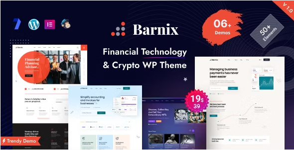 Product Image - Barnix – Finance & Business WordPress Theme
