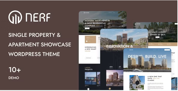 Nerf - Single Property WordPress Theme