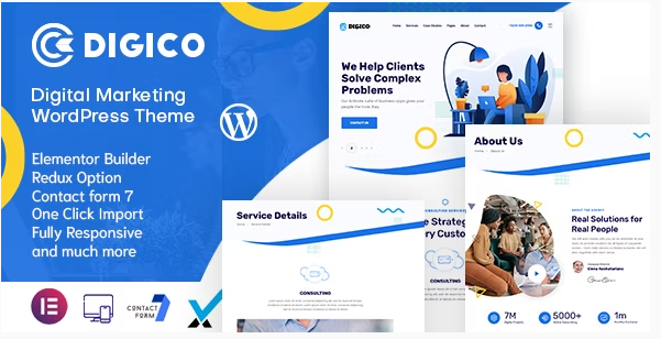 Digico - Multipurpose Consulting WordPress Theme