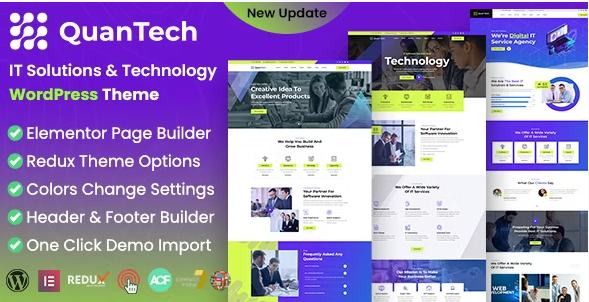 IT Solutions & Technology WordPress Theme